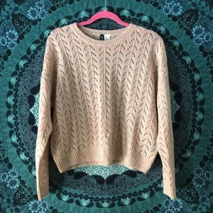 💞 Lovely Pale Pink Sweater